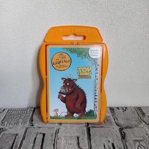 Juego de cartas Gruffalo, Juego de cartas Top Trumps, Juego de bolsillo para niños, Cartas coleccionables con Gruffalo