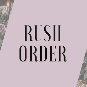Rush order upgrade, Fast order for wedding dress, bridal capes and corsets