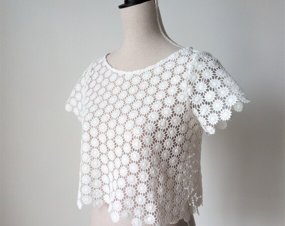 sheer bridal top