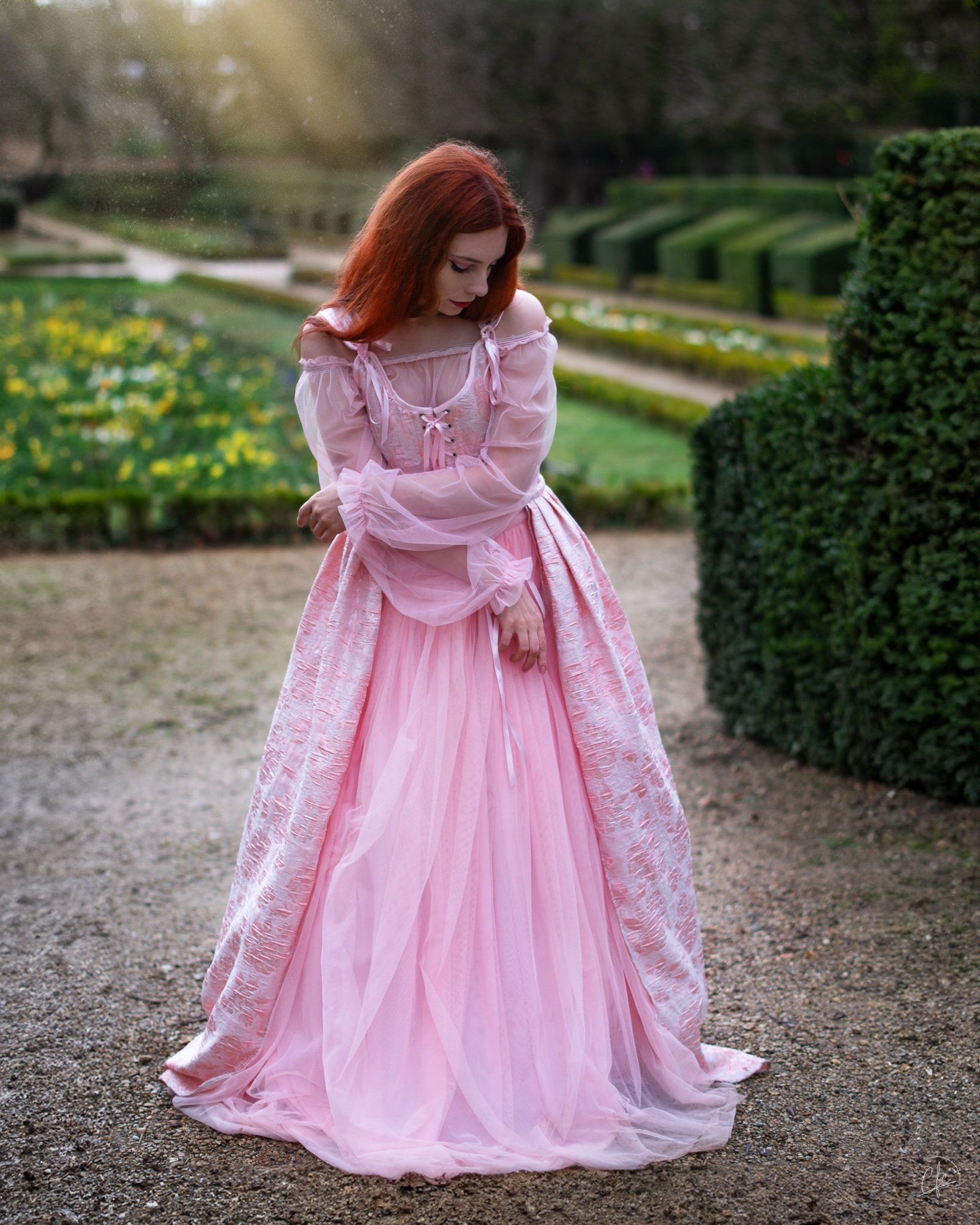 Fairytale Gown Pink Fantasy Dress Renaissance Princess Look Romantic Prom Outfit Cosplay Rose Ball Costume Enchanted Evening Princesscore Fairytale Gown Pink Fantasy Dress Renaissance Princess Look Romantic Prom Outfit Cosplay Rose Ball Costume Enchanted Evening Princesscore