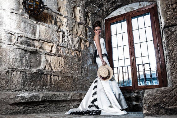 21 Black Wedding Dresses for Couples Who Want to be Different -  hitched.co.uk - hitched.co.uk