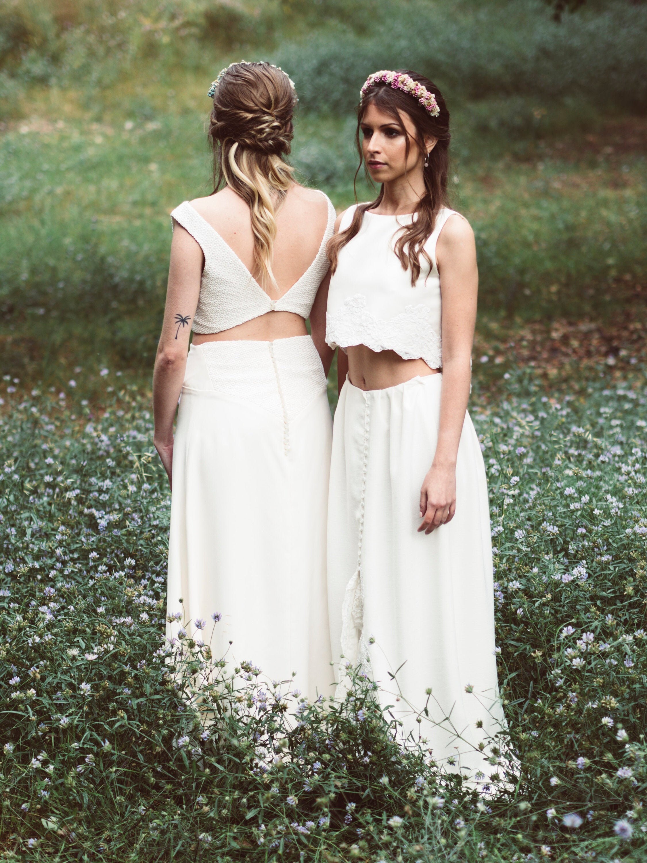 festival wedding dress