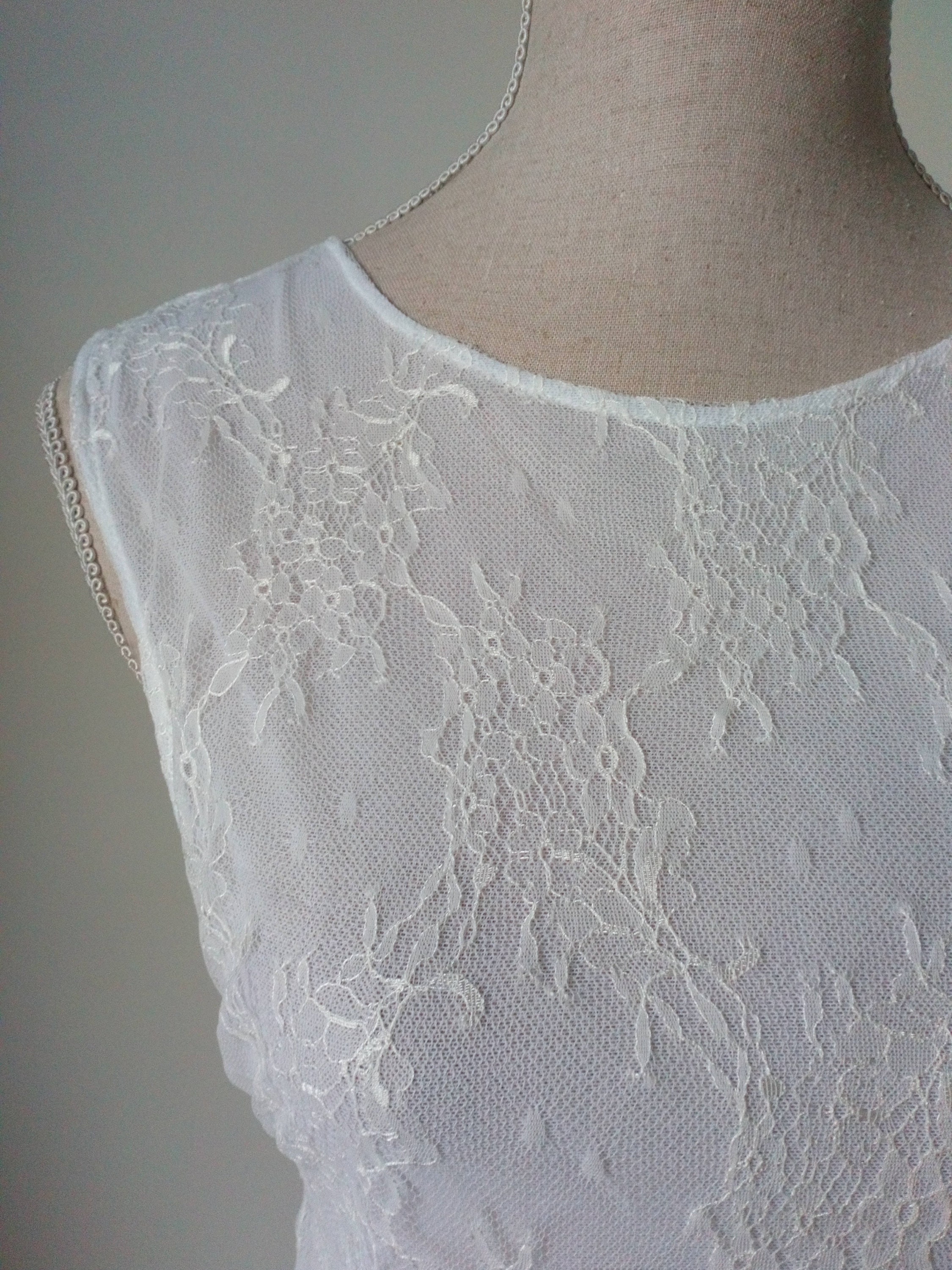 lace bridal top separates