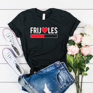 I Love Frijoles Funny Spanish I Love Beans Short-Sleeve Unisex T-Shirt