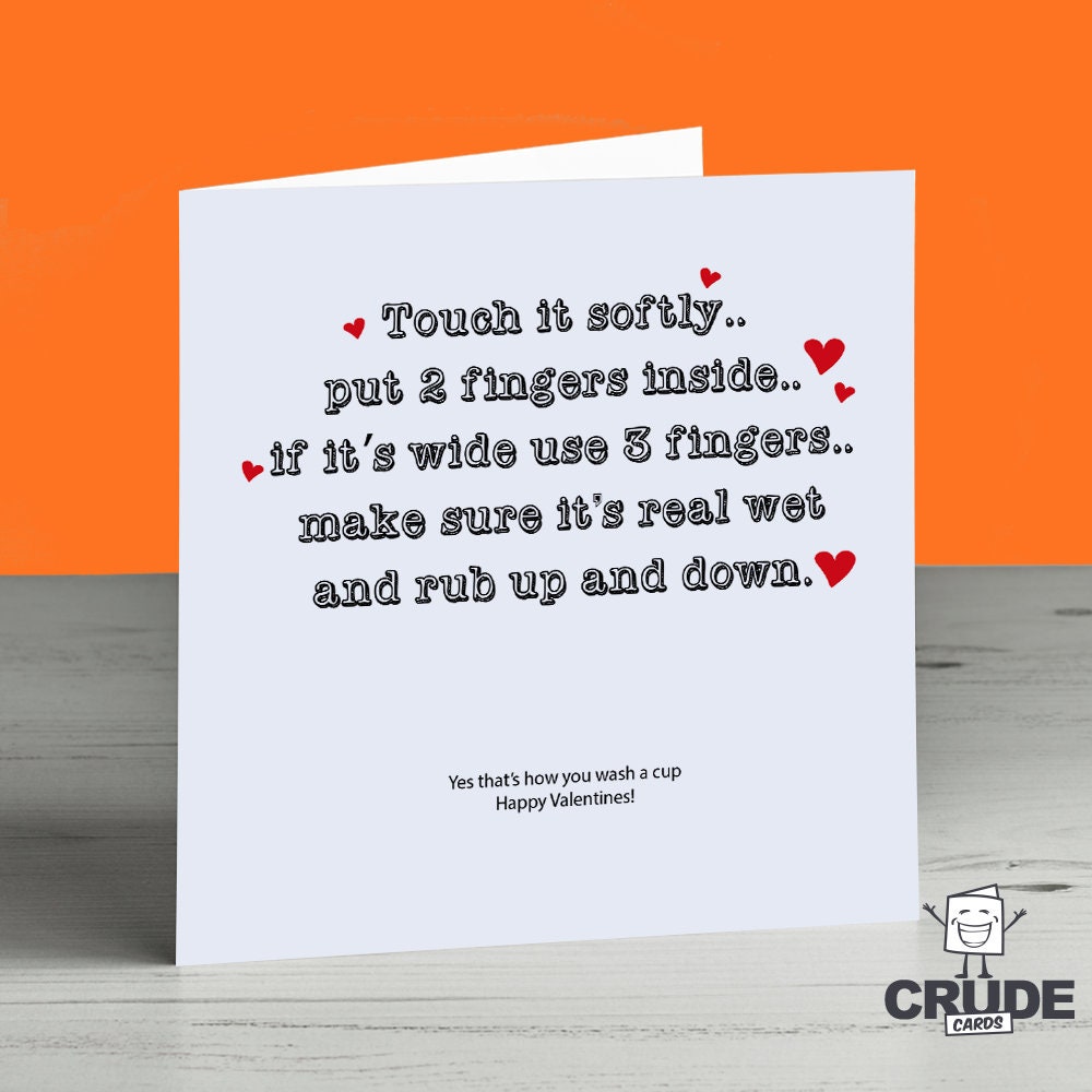 Valentines Day Dirty Jokes Rude Joke Valentines Day Card Cheeky Crude Naughty Teasing | Etsy Hong Kong