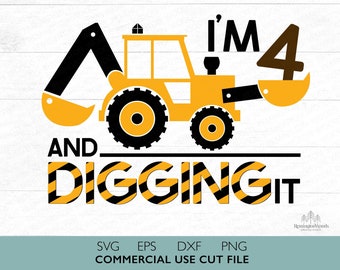Download Construction Svg Diy Boys Birthday Shirt Construction Etsy