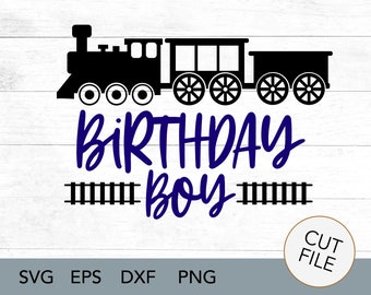 Train SVG - Train Birthday Party SVG - Train party - Birthday Boy - Digital Download - SVG - Chugga Chugga - Little boys birthday party