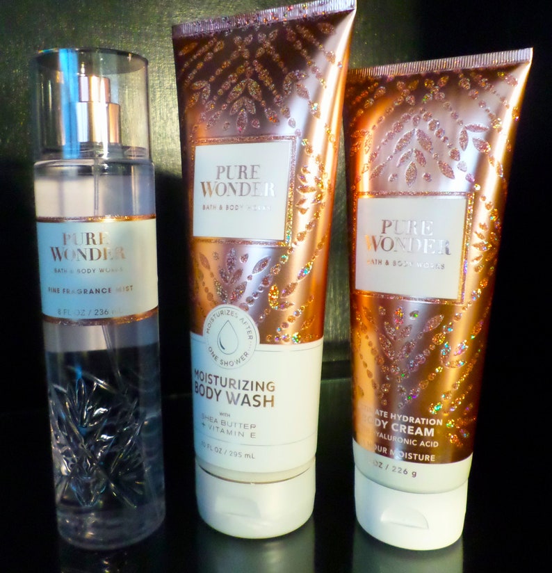 Bath & Body Works PURE WONDER Deluxe 7pc Gift Set All Full Size Etsy