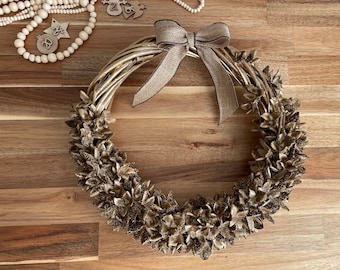 Christmas door wreath| Natural Home Decoration| Xmas Decor