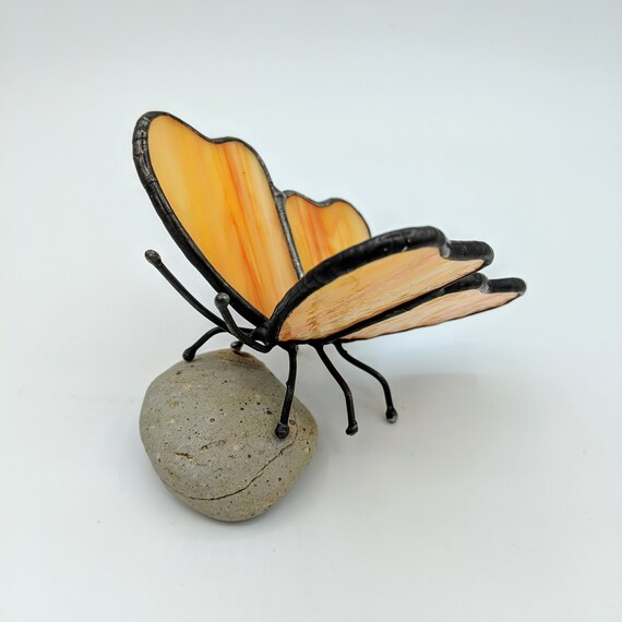 Stained glassbutterfly suncatcher