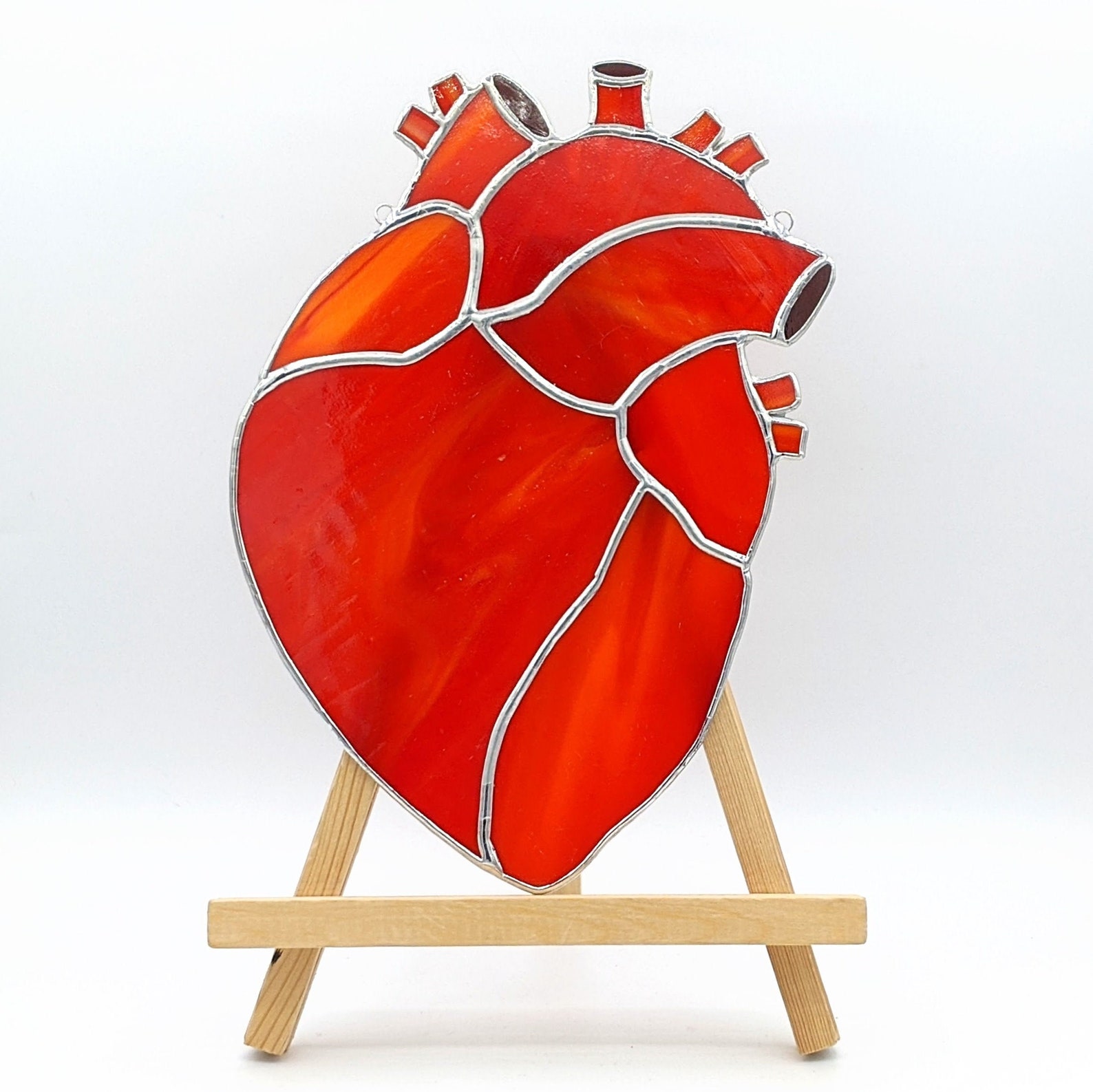 Anatomical Heart Gifts for Her Anatomical Stained Glass - Etsy