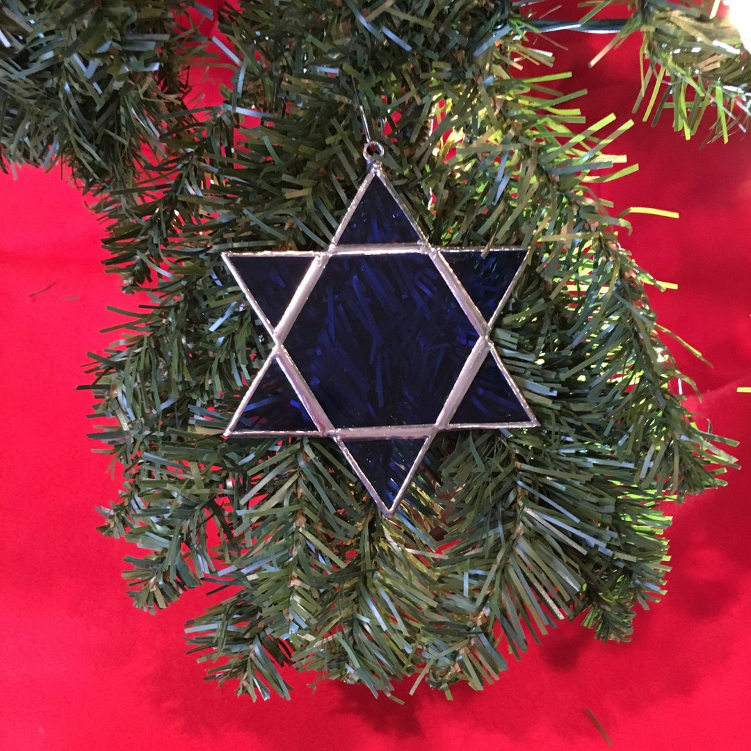 Star Of David Christmas Ornament 