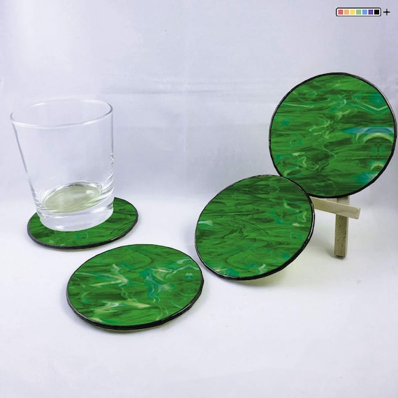 Klare Untersetzer, Glas untersetzer Set, Set von 4 Untersetzer, runde  Untersetzer, Getränke untersetzer, Weinzubehör, Geschenk zur  Einzugsgeschenk, Geschenk für Mama -  Österreich