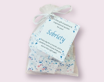Sobriety Gift: 31 Positive Daily Quotes - Recovery Anniversary