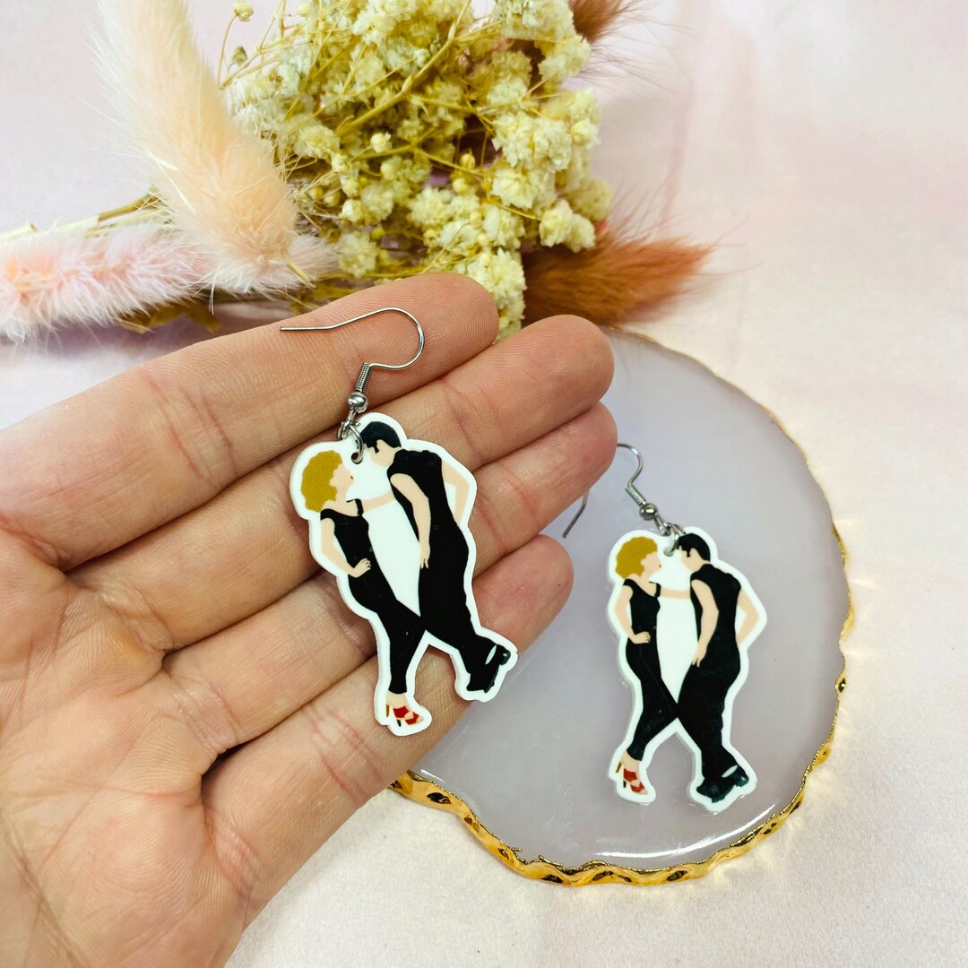 Grease Inspired Dangle Earrings Fun Jewellery to Wear Day or Etsy Canada
