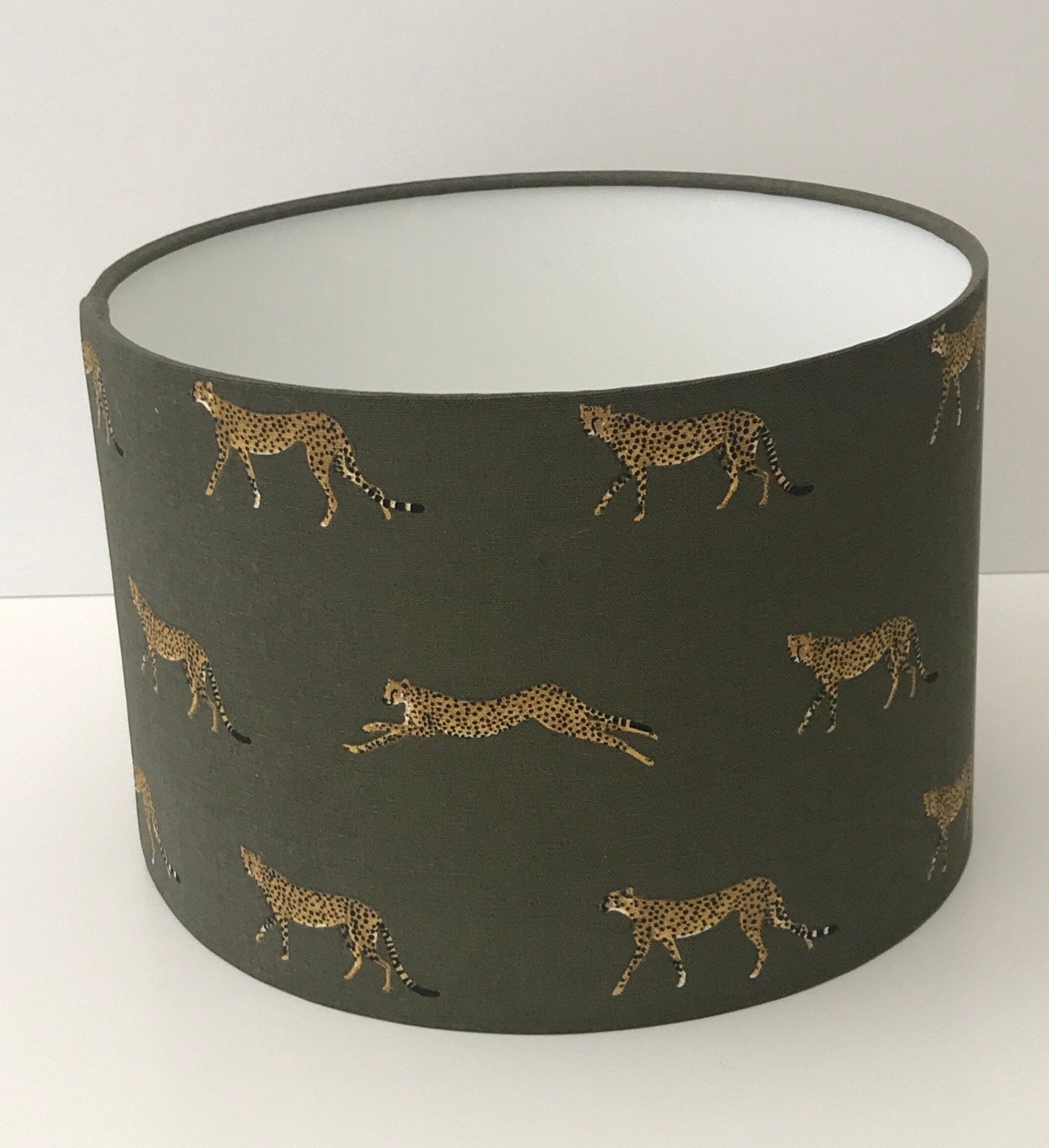 safari lamp shade nursery