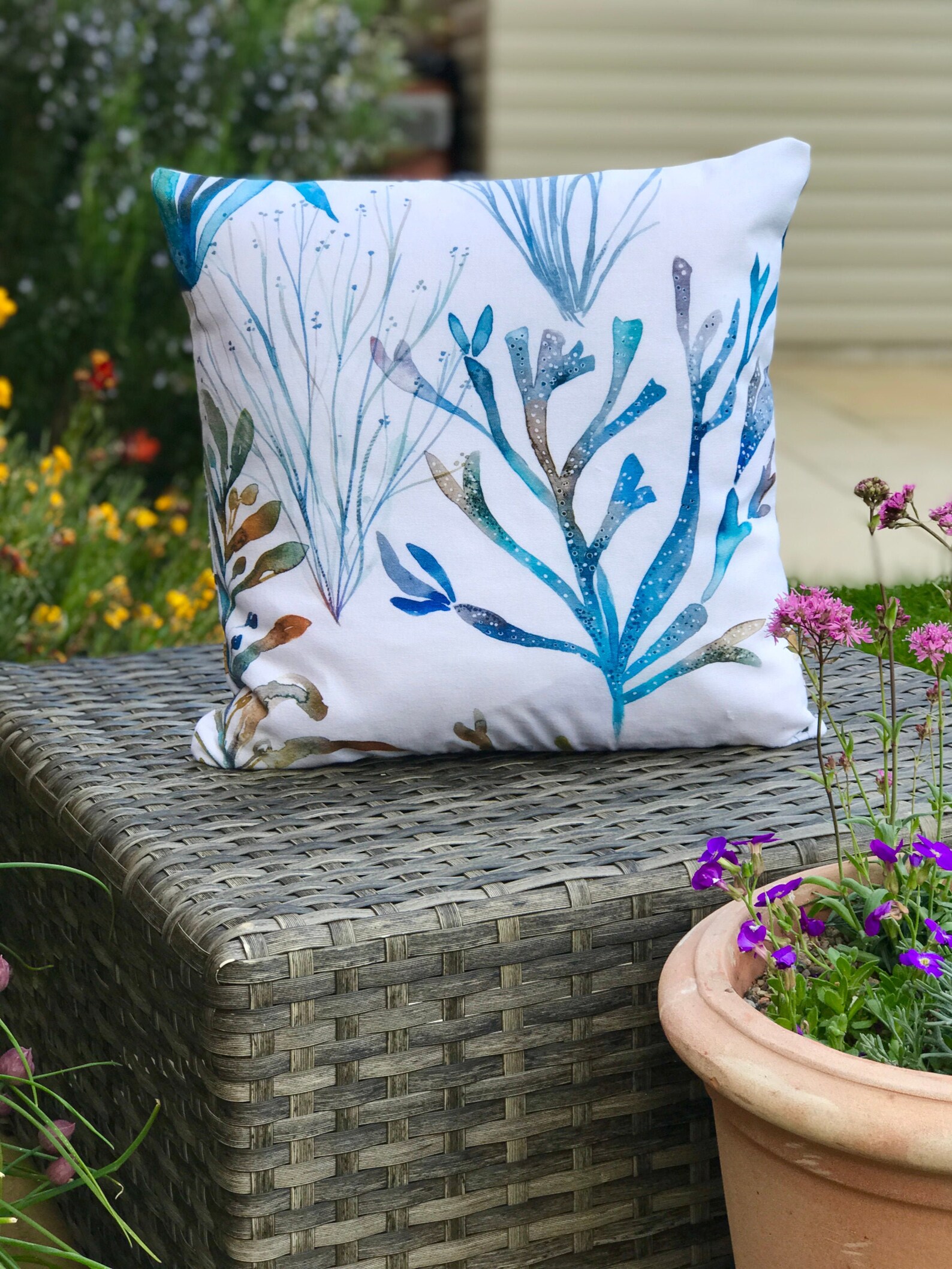 Coastal Seaside Cushions for Beach Hut or Cottage Decor With Etsy UK