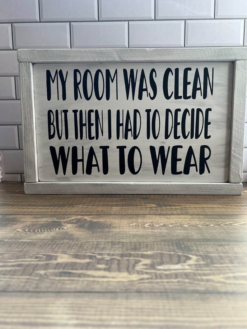 Teen bedroom decor - bedroom decor - girls room decor - wood signs - funny bedroom sign - boys room image 9