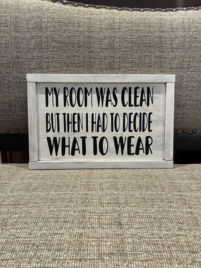 Teen bedroom decor - bedroom decor - girls room decor - wood signs - funny bedroom sign - boys room image 7