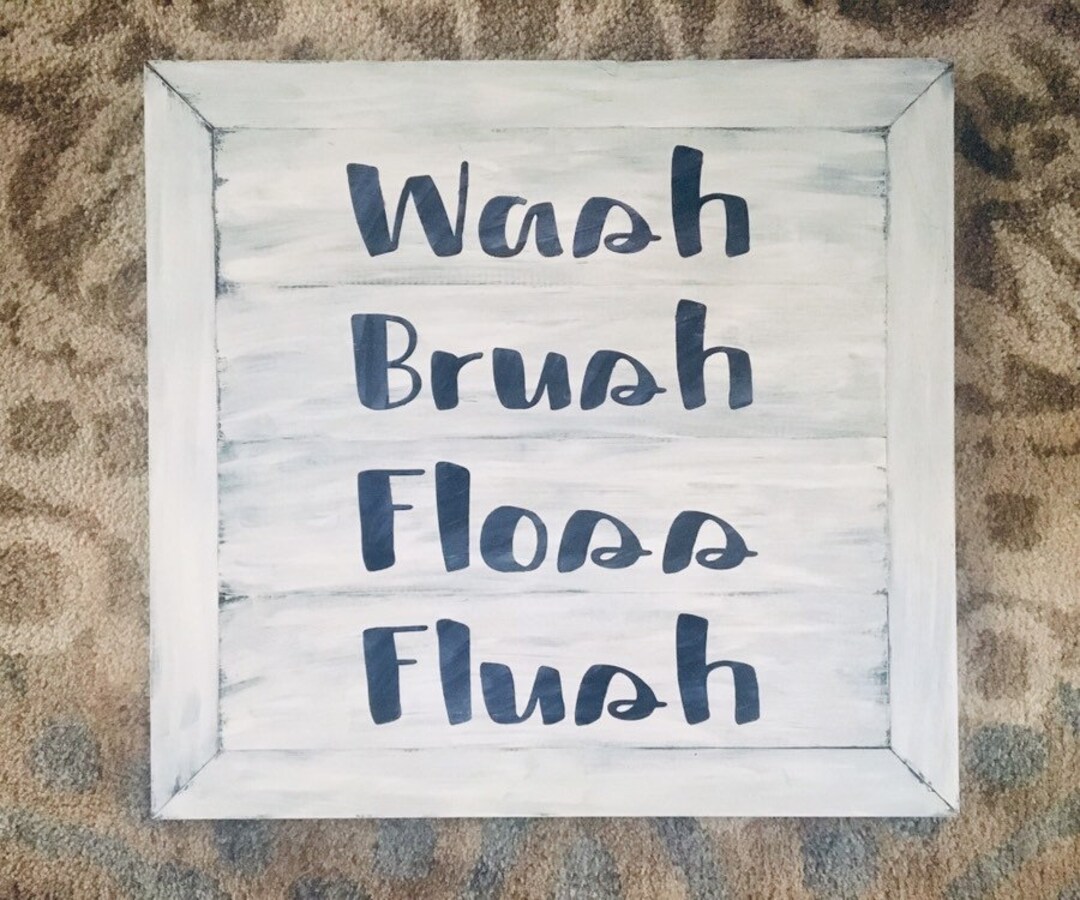 Bathroom Decor Bathroom Sign - Etsy