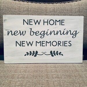 Gift for new home - new home memories - realtor gift for new home