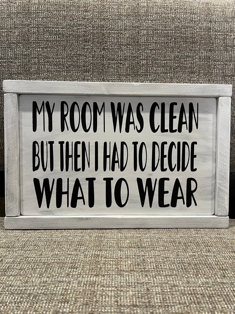 Teen bedroom decor - bedroom decor - girls room decor - wood signs - funny bedroom sign - boys room image 4
