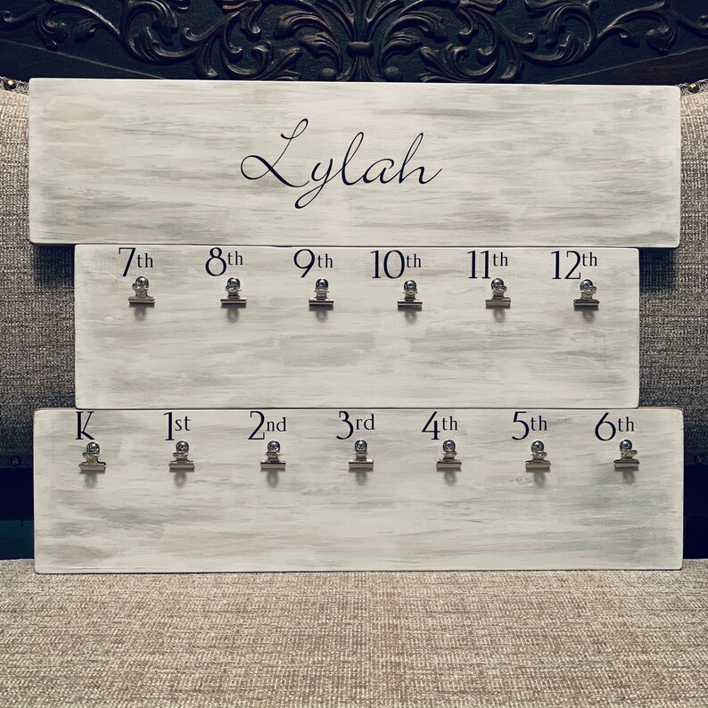 Home Decor School Picture Frame K12 Childrens Personalized Etsy Canada