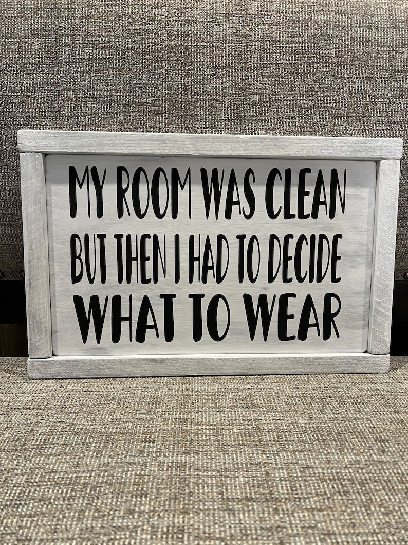 Teen bedroom decor - bedroom decor - girls room decor - wood signs - funny bedroom sign - boys room image 6