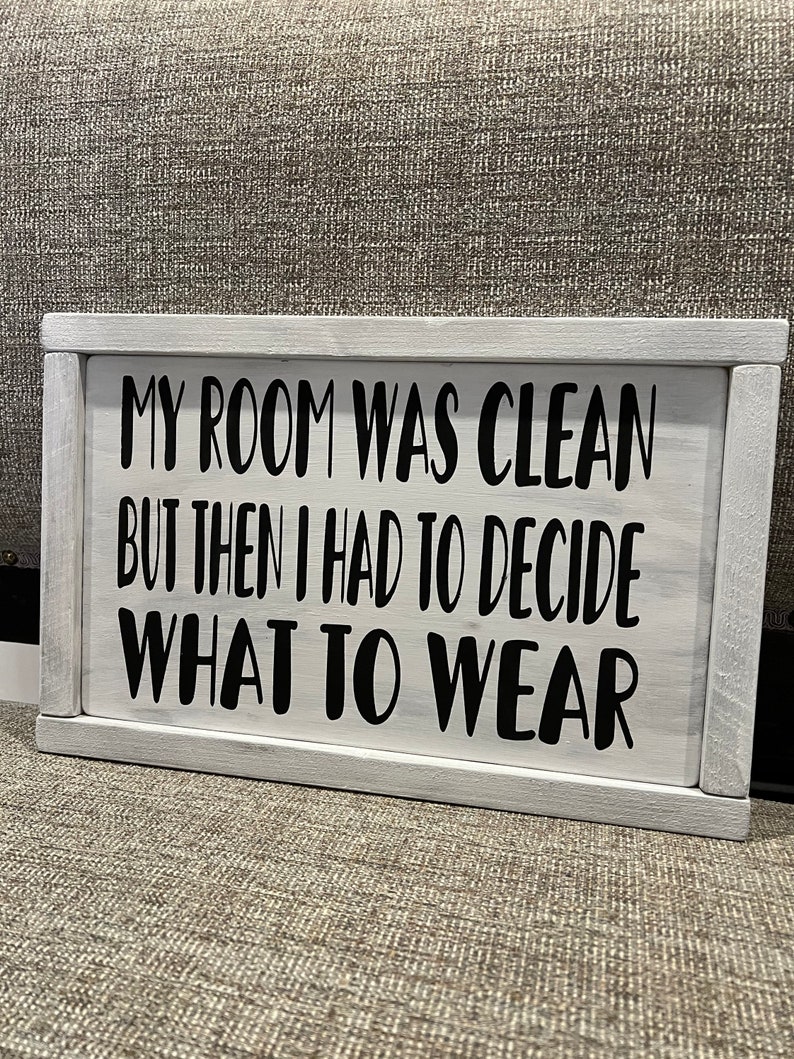 Teen bedroom decor - bedroom decor - girls room decor - wood signs - funny bedroom sign - boys room image 10