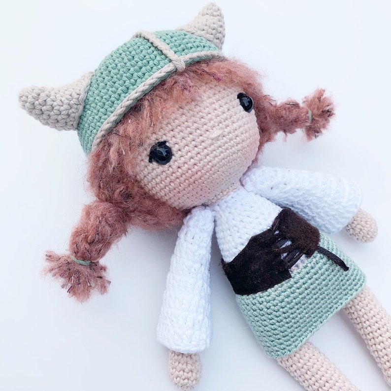 Viking Amigurumi Pattern Viking Crochet Doll English PDF Etsy