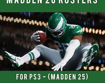 MADDEN 25 PS3 (LISTAS PERSONALIZADAS 2026)