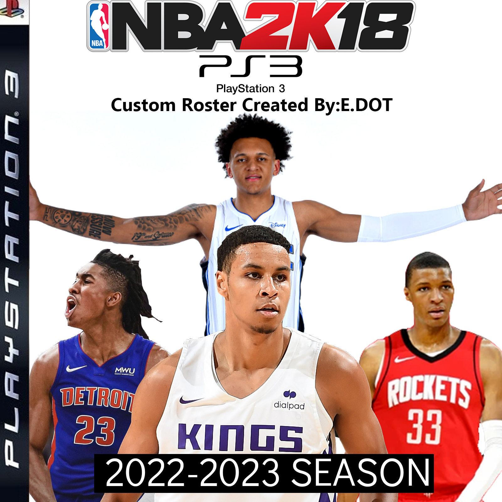 NBA 2K18 PS3 2022-2023 ROSTERS - Etsy Singapore