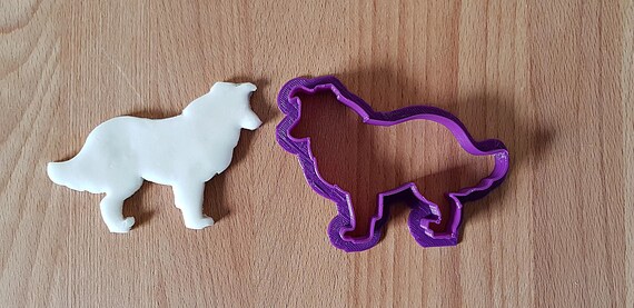fondant border collie