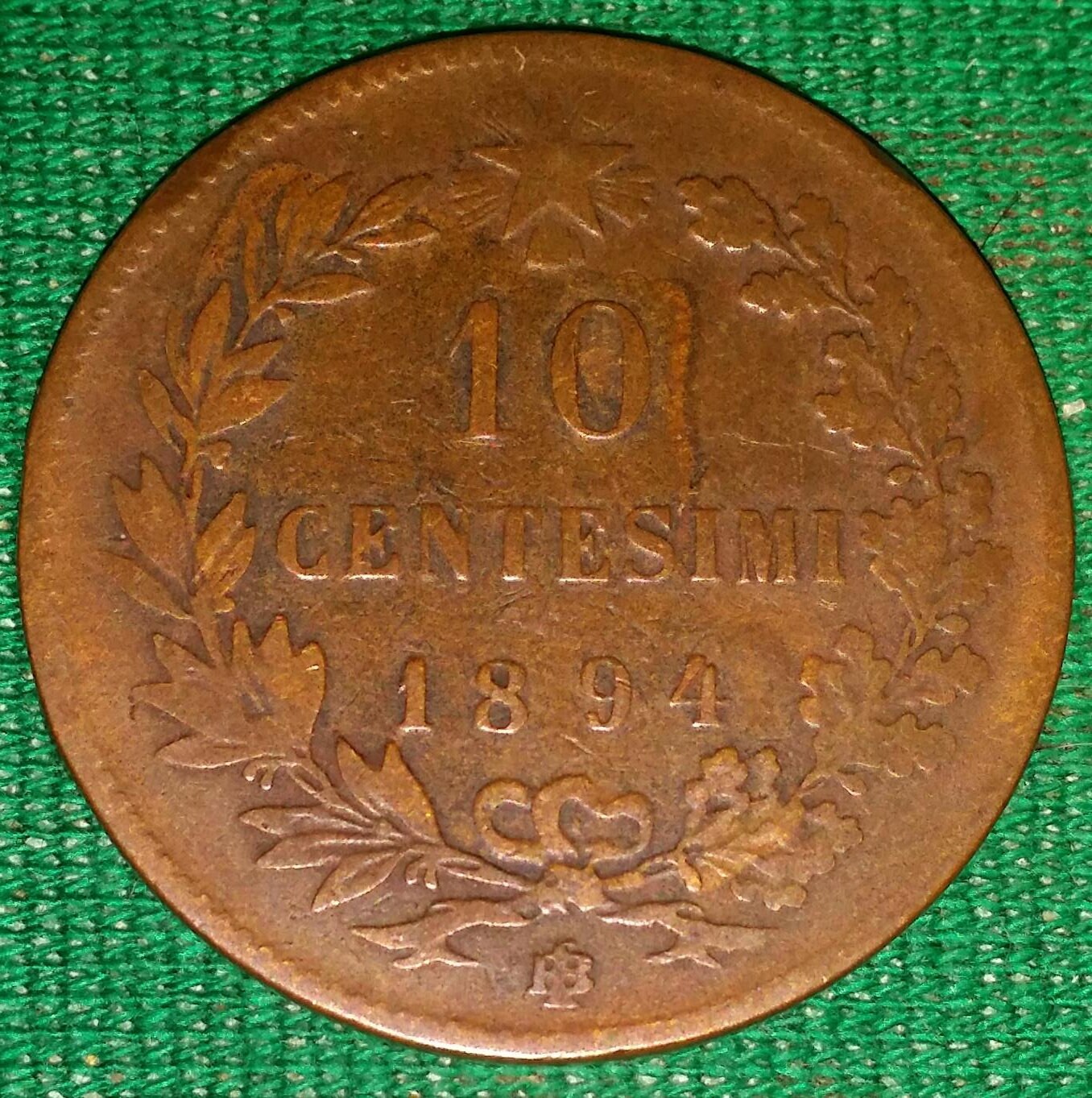 10 Centesimi 1894 _ 10 Centesimi – GVIDQ