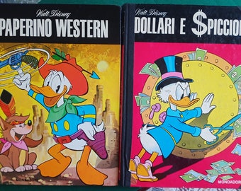 W.Disney Libri Fumetti Vintage Anni 70