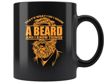 Beard Coffee Mug – Funny Beard Lover Gift, Custom Design