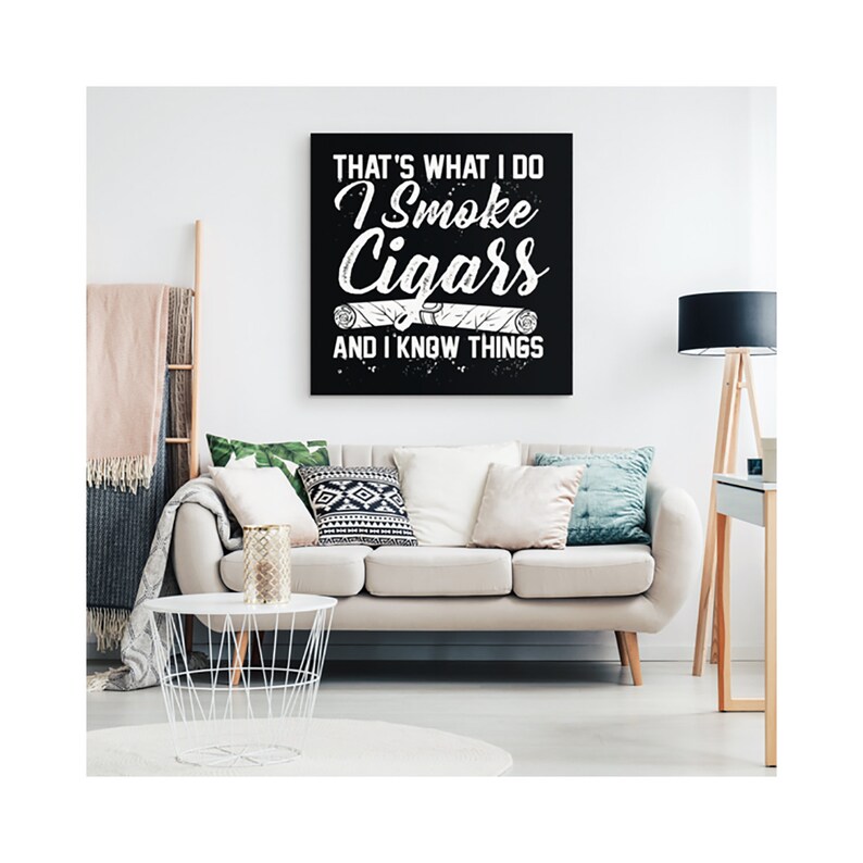 Cigar Wall Art Add This Cool Man Cave Wall Decor To Your Etsy