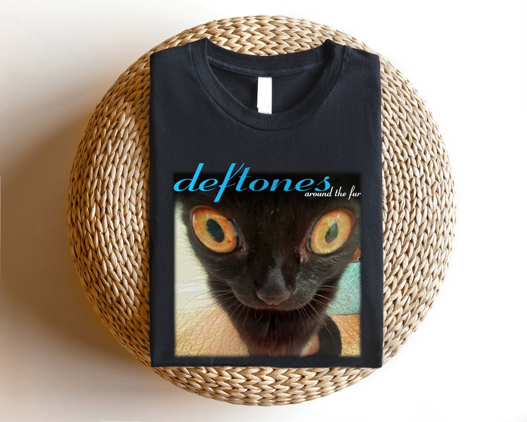 Deftones Around the Fur Cat Tshirt, Deftones Around the Fur Shirt