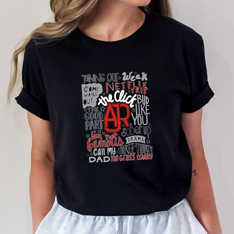 Ajr The Click Shirt, AJR Band Tour The Click T Shirt, AJR Band Shirt, AJR Brothers Shirt, Indie Pop Band Shirt Ajr Band Fan Shirt Full Size image 2