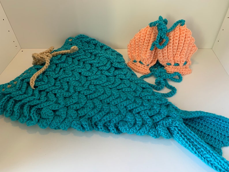 Crochet Baby Mermaid Sleep Sack Etsy