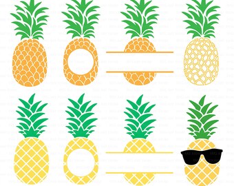 Pineapple template | Etsy
