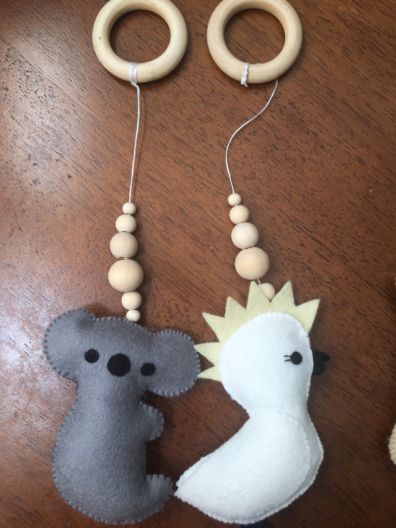 Baby Play Gym Toys Australian Animal Play Gym Toys Etsy Australia