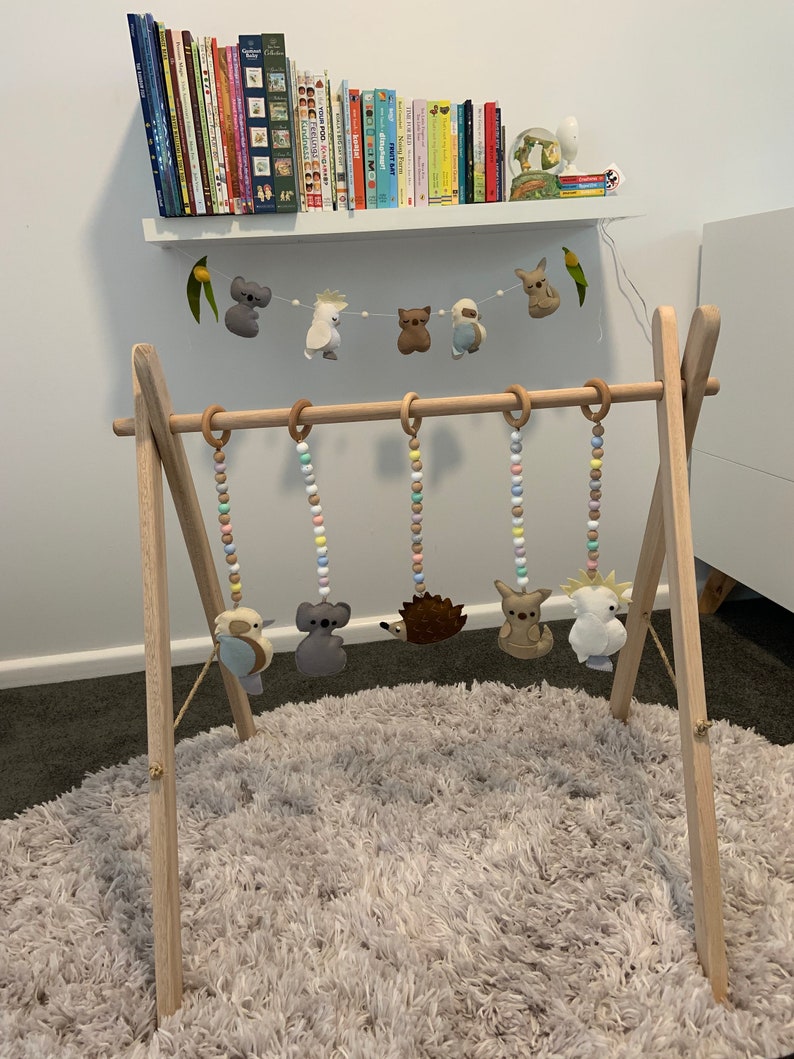 Australian Play Gym Toys Australian Animal Garland Choose Etsy Australia