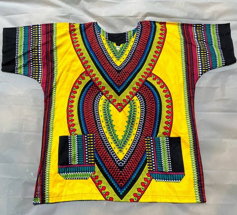 Traditional Print African Dashiki
