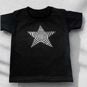 downtown girl star baby tee! downtown girl clothes, aesthetic, posters, jewelry, shirt, necklace, room decor, coquette, stickers, y2k