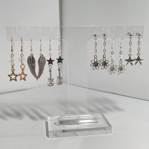downtown girl dangle drop earrings! cottagecore, clothes, room decor, aesthetic, fairycore, gift, posters, y2k, indie, goth, alt grunge, emo