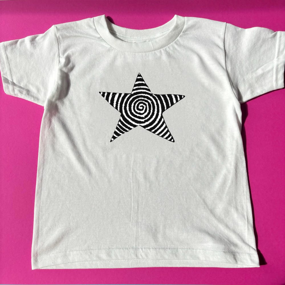 Downtown Girl Star Baby Tee Tank Top! Downtown Girl Clothes, Aesthetic, Posters, Jewelry, Shirt, Necklace, Candle, Room Decor, Coquette, Y2K