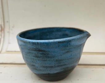 Ceramic Wheel Thrown Pot with lip