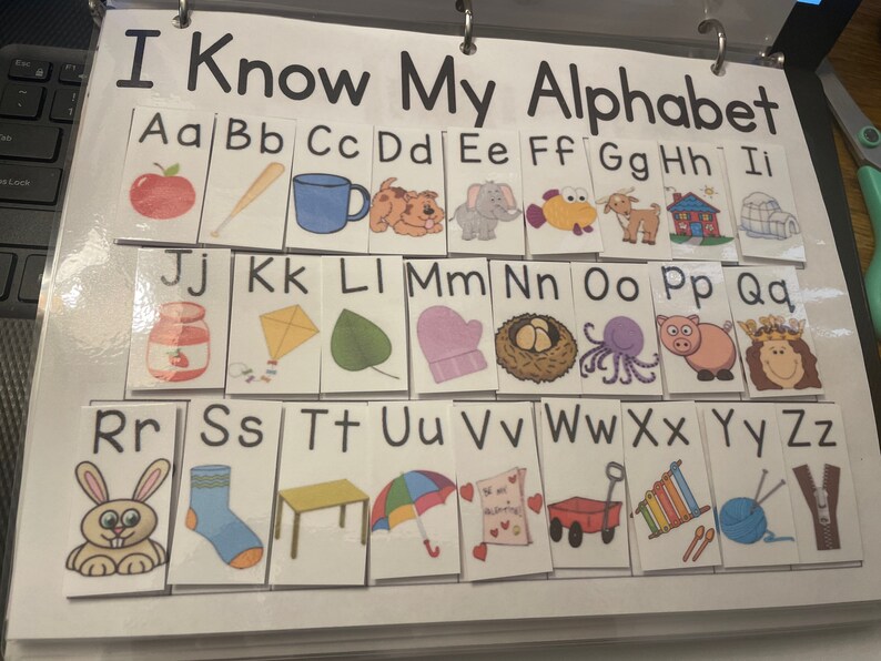 Learning Binder Pages Etsy