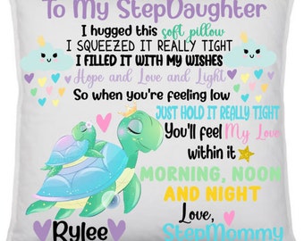 To My Daughter Granddaughter StepDaughter GodDaughter Niece Pillow